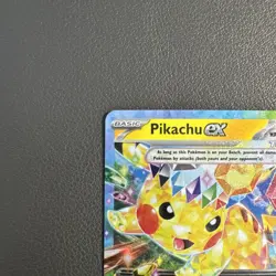 Pikachu ex 057/191 Double Rare Holo Pokemon Surging Sparks NM - Image 3