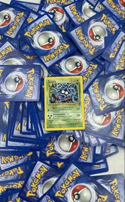 Assorted Exeggcute Rattata Team Rocket Pokemon Trading Cards Mixed Lot - Image 5