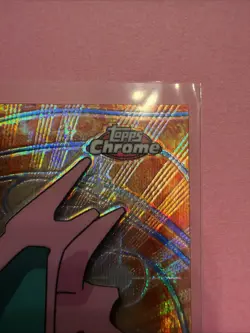 Topps Chrome 2000 Pokemon Nidorino TV Animation Edition Spectra-Chrome #33 - Image 4