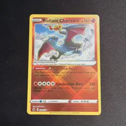 Pokemon TCG Radiant Charizard Crown Zenith Holo Card 020/159 NM - Image 1