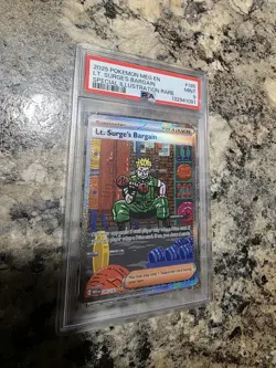 2025 Pokemon Lt. Surge’s Bargain Special Illustration Rare PSA 9 - Image 1