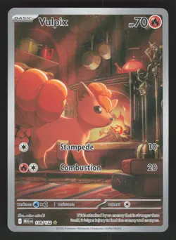 Vulpix 138/132 Pokemon TCG ME01: Mega Evolution NM - Image 1