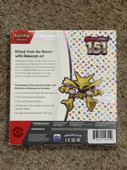 Pokemon 151 Sealed Box Lot - Bundle, Zapdos, 2 Poster & Alakazam 🔥✅👍 - Image 5