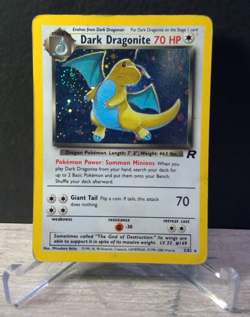 Pokemon TCG Dark Dragonite Holo Rare – Team Rocket 5/82 – WOTC - Image 2