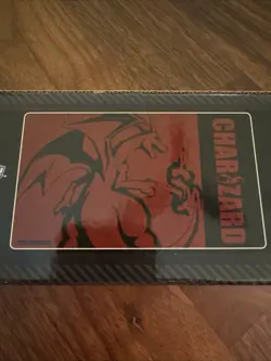 Charizard Red & Black Playmat Official Pokemon Center 24 x 14 in NEW - Image 1