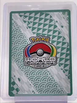 GENESECT V 2021 POKEMON 2023 WORLD CHAMPIONSHIPS HOLO RARE B 185/264 Q1652 - Image 2