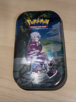 Pokemon Crown Zenith Mini Tin Bede Sealed 2 Packs 1 Sticker Sheet New Sealed - Image 1