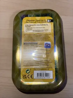 Pokemon Crown Zenith Mini Tin Bede Sealed 2 Packs 1 Sticker Sheet New Sealed - Image 2