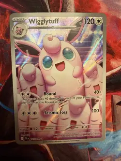 Pokemon TCG Wigglytuff 105/094 Illustration Rare Phantasmal Flames NM - Image 1