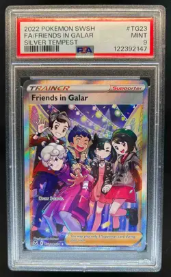 2022 Pokemon SWSH Friends in Galar Trainer Gallery Full Art #TG23/TG30 PSA 9 - Image 1