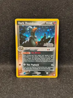 ptcg Pokemon Tcg Dark Houndoom 37/109 ex Team Rocket Returns NM-MT - Image 1