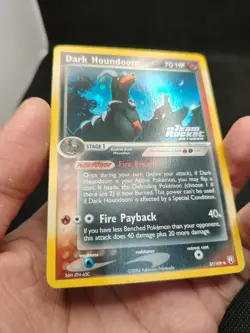 ptcg Pokemon Tcg Dark Houndoom 37/109 ex Team Rocket Returns NM-MT - Image 2
