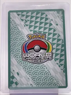 GENESECT V 2021 POKEMON 2023 WORLD CHAMPIONSHIPS HOLO RARE A 185/264 Q1652 - Image 2