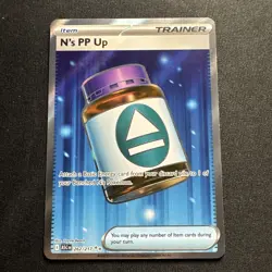 N's PP Up 262/217 Full Art Ultra Rare Pokemon Ascended Heroes - Image 1