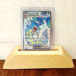 Pokemon Scarlet And Violet Base Set Gyarados Ex #225 Full Art Holo Ultra Rare - Image 1