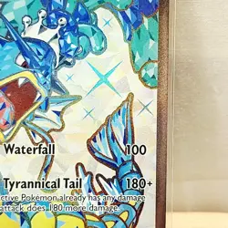 Pokemon Scarlet And Violet Base Set Gyarados Ex #225 Full Art Holo Ultra Rare - Image 5