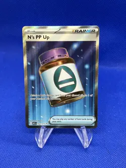 Pokemon ME: Ascended Heroes N’s PP up 262/217 Full Art Ultra Rare NM - Image 1