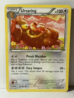 Ursaring RC16/RC25 Legendary Treasures Radiant Collection LP Pokemon Fast Ship - Image 1
