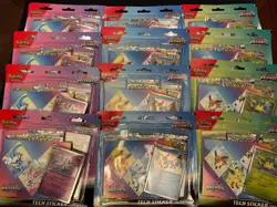 Pokemon Prismatic Evolutions 3 Booster Pack Blister-Tech Sticker Collection x12 - Image 2