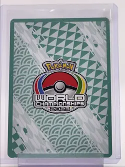 MEW V 2021 POKEMON 2023 WORLD CHAMPIONSHIPS HOLO RARE A 113/264 Q1652 - Image 2