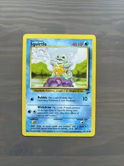Pokemon Squirtle 063/102 Base Set Regular LP Lightly Played - Image 3