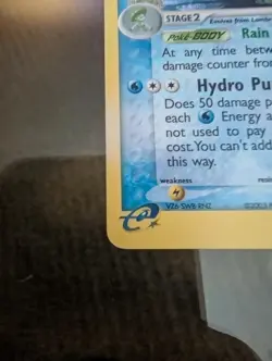Pokemon Ludicolo EX Sandstorm Rare Holo 90 HP 7/100 2003 Nintendo Pokemon TCG - Image 2