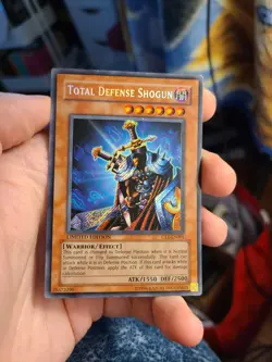 Yugioh Total Defense Shogun CT1-EN001 Limited Secret Rare - Image 1