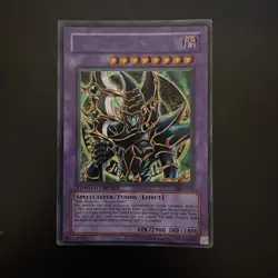 Yugioh HP/DMG MISSING NAME Misprint Dark Paladin DMG-001 Secret Rare NO IMPRINT - Image 1