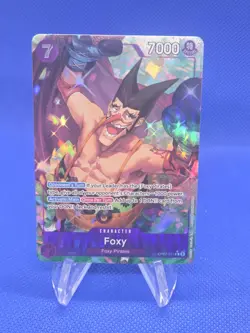 One Piece 500 Years in the Future Foxy OP07-071 Parallel Alternate Alt Art NM - Image 1