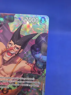 One Piece 500 Years in the Future Foxy OP07-071 Parallel Alternate Alt Art NM - Image 4