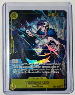 One Piece TCG Trafalgar Law EB03-062 SEC (Alternate Art) Heroines Edition NM - Image 1