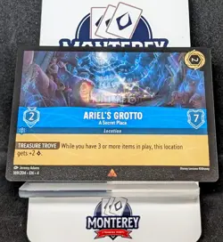 Ariel's Grotto A Secret Place NM-MINT Disney Lorcana TCG non holo 169/204 EN4 - Image 1