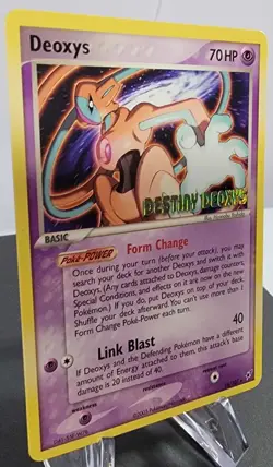 Pokemon TCG Deoxys Movie Promo Card 16/107 Stamped Destiny Deoxys NM - Image 2