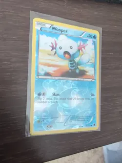 Wooper Plasma Freeze Reverse Holo Card 21/116 LP - Image 2