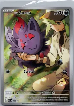N's Zorua Promo SV: Scarlet & Violet Promo Cards 189 NM - Image 1