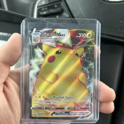Pikachu Vmax 044/185 Vivid Voltage NM Full Art Ultra Rare Pokemon Card - Image 1