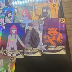 Naruto Card Lot foils , holos rare, sr, ssr all cards in pics no B.S. - Image 5