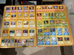 Large Vintage Pokemon 272 Card Lot No Duplicate Cards- Base, JG, Fossil, Neo Ect - Image 2