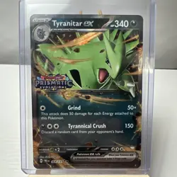 Tyranitar ex (Prismatic Evolutions Stamp) 064/131 Miscellaneous Cards M - Image 1