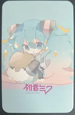Vocaloid Hatsune Miku Anime Doujin Trading Card v17 - Image 2