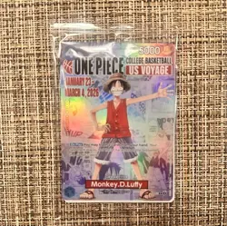 Bandai Namco One Piece CCG Promo Foil Monkey D. Luffy US Voyage P-055 Card - Image 1
