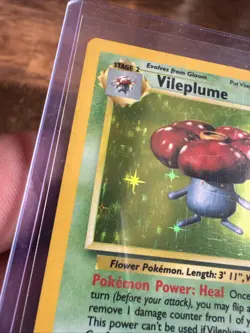🔥 Vileplume 15/64 🔥 Original Holo Rare Jungle Set Pokemon Card WOTC TCG 1999 - Image 2