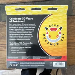 Pokemon TCG Pokemon Day 2026 Sealed Box with Pikachu Promo Card & Booster Packs - Image 2