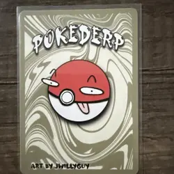Pokederp BREAKOUT Shadowbud Holo 2/7 Gengar Pokemon Derpy Card 1st Ed - Image 2