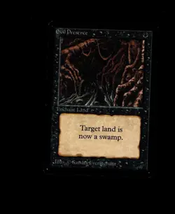 Magic the Gathering EVIL PRESENCE Beta MTG - Image 1