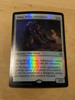 White Plume Adventurer FOIL - MTG Commander Legends: Battle For Baldur's Gate NM - Image 1