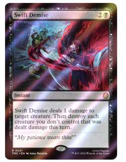 Swift Demise - Surge Foil Teenage Mutant Ninja Turtles MTG - Image 1