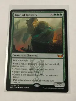 Titan of Industry - Streets of New Capenna 159 - Magic The Gathering - Image 1