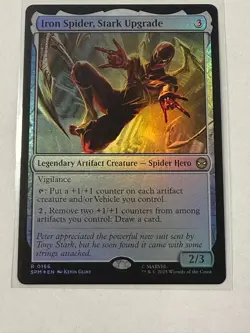 Iron Spider, Stark Upgrade FOIL - Marvel's Spider-Man 166 The Gathering - Image 1