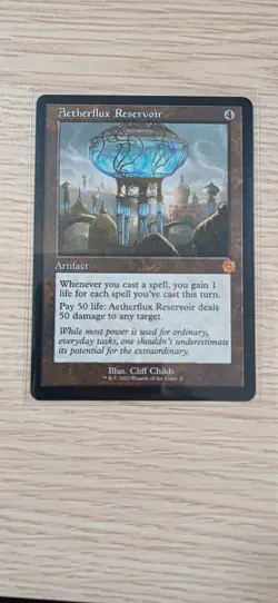 Aetherflux Reservoir | Retro Frame | MTG | BRO | Near Mint | English EN - Image 1